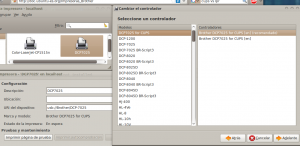 Brother DCP7025 configuración